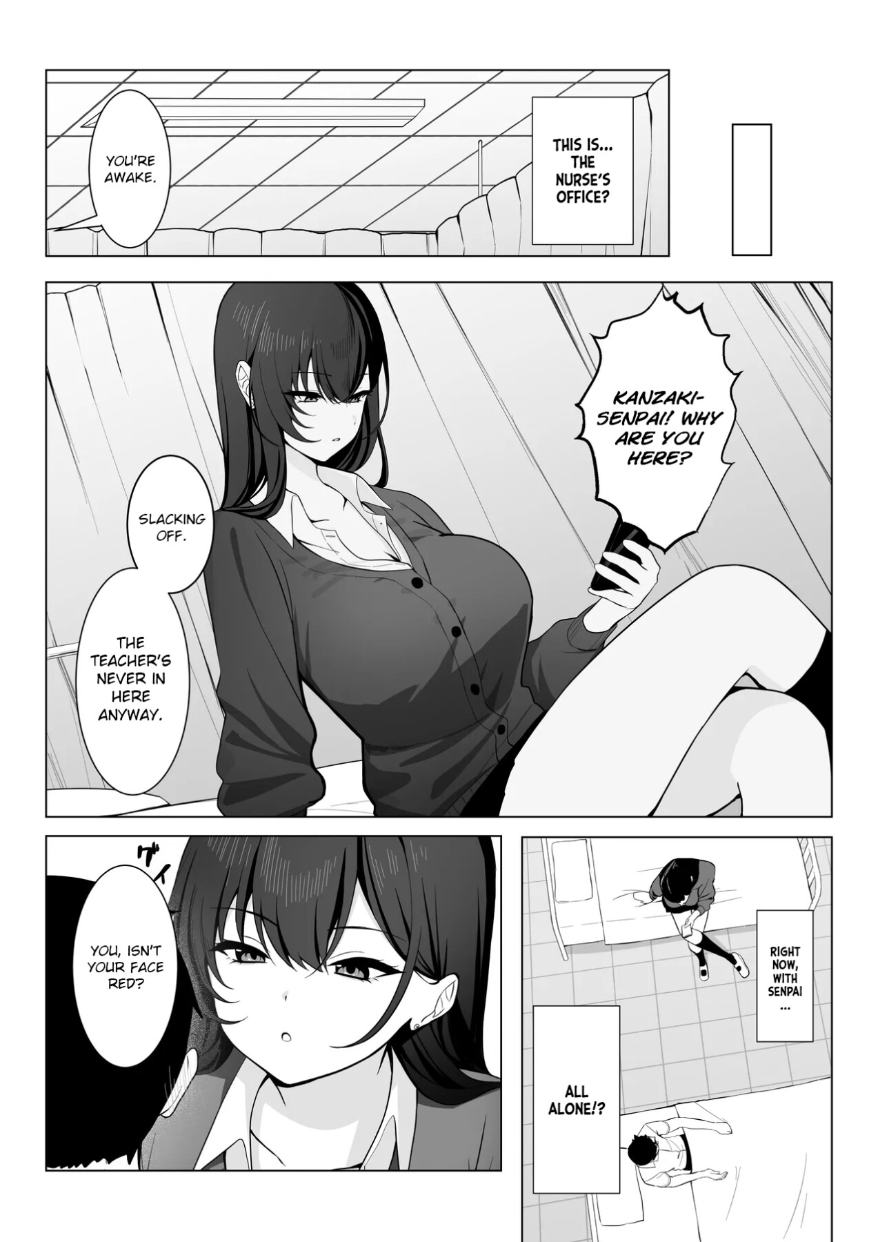 Hentai Manga Comic-The most feared senpai in school is a pushover and can't even refuse lewd requests-Read-5
